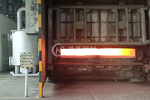 河南鞏義45噸雙室熔鋁爐節(jié)能改造項目